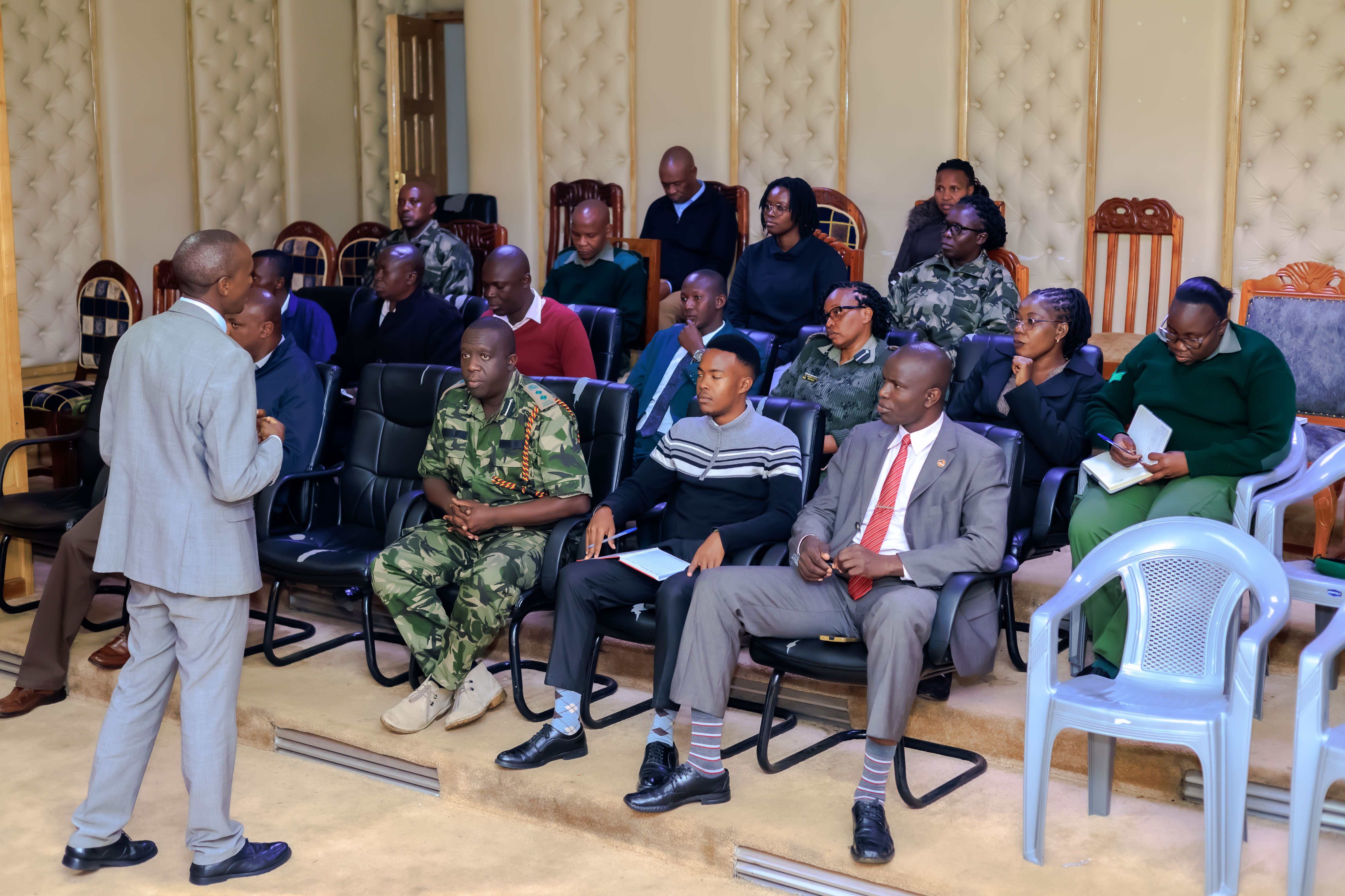 Capacity building workshop session